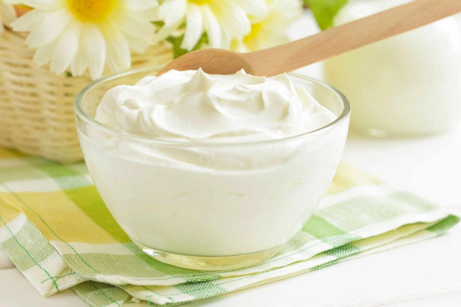 Plain yogurt