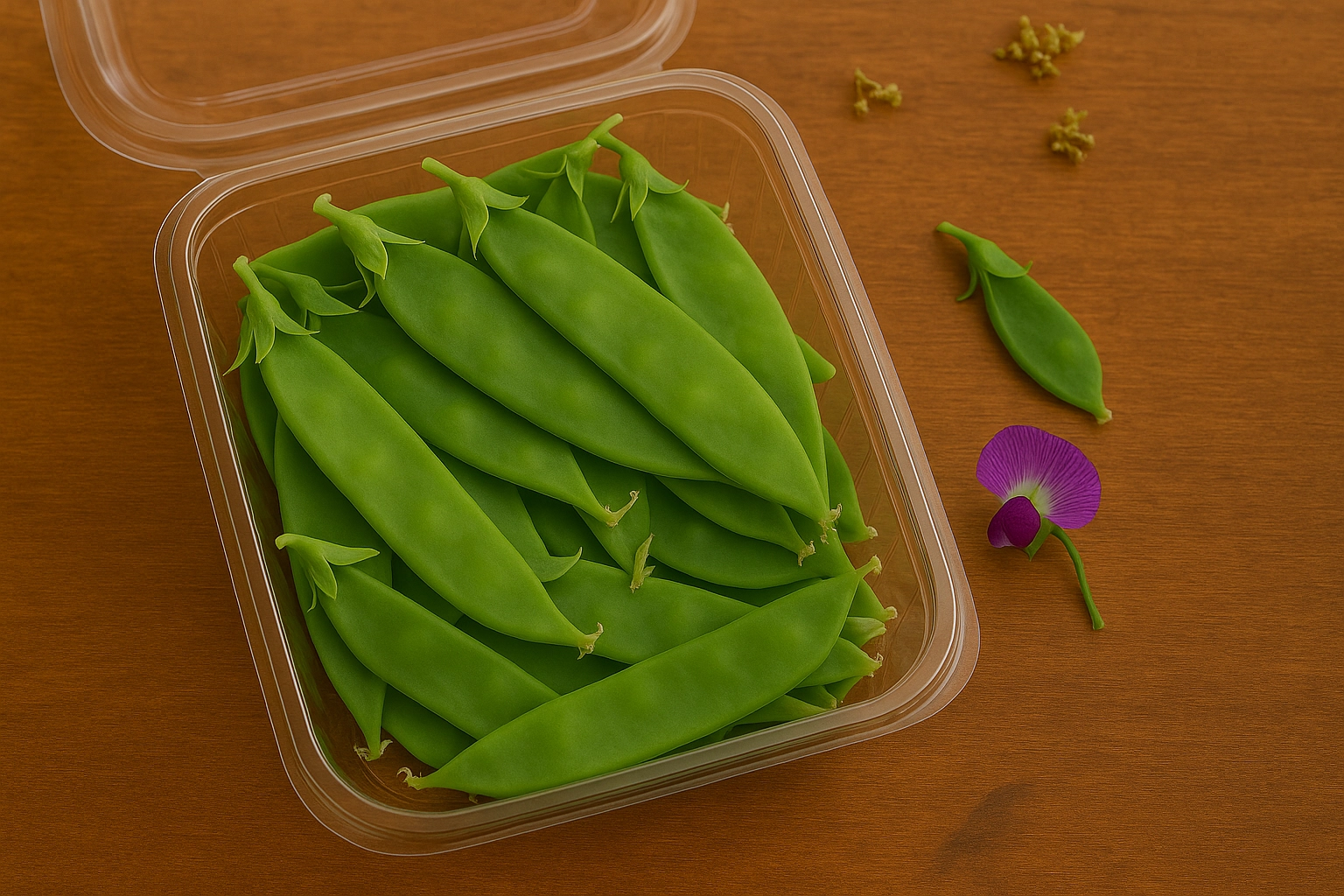 Snow Peas, Carouby De Maussane - 1 pint