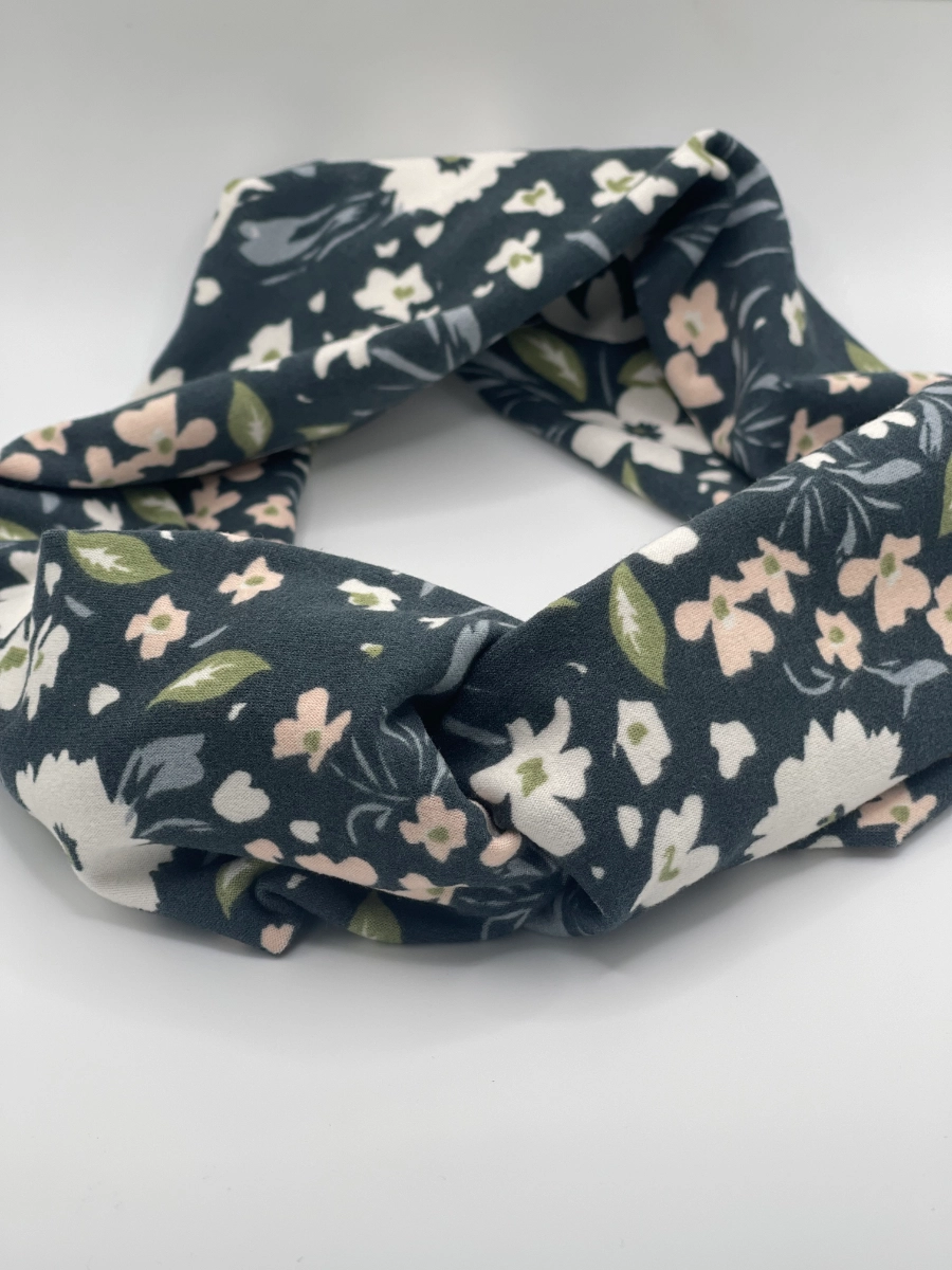 dark-blue-floral-bloom-wide-headband-soft-handcrafted-double-brush-jersey-knit-hair-accessory