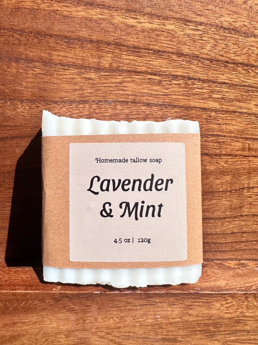 lavender-mint-tallow-soap