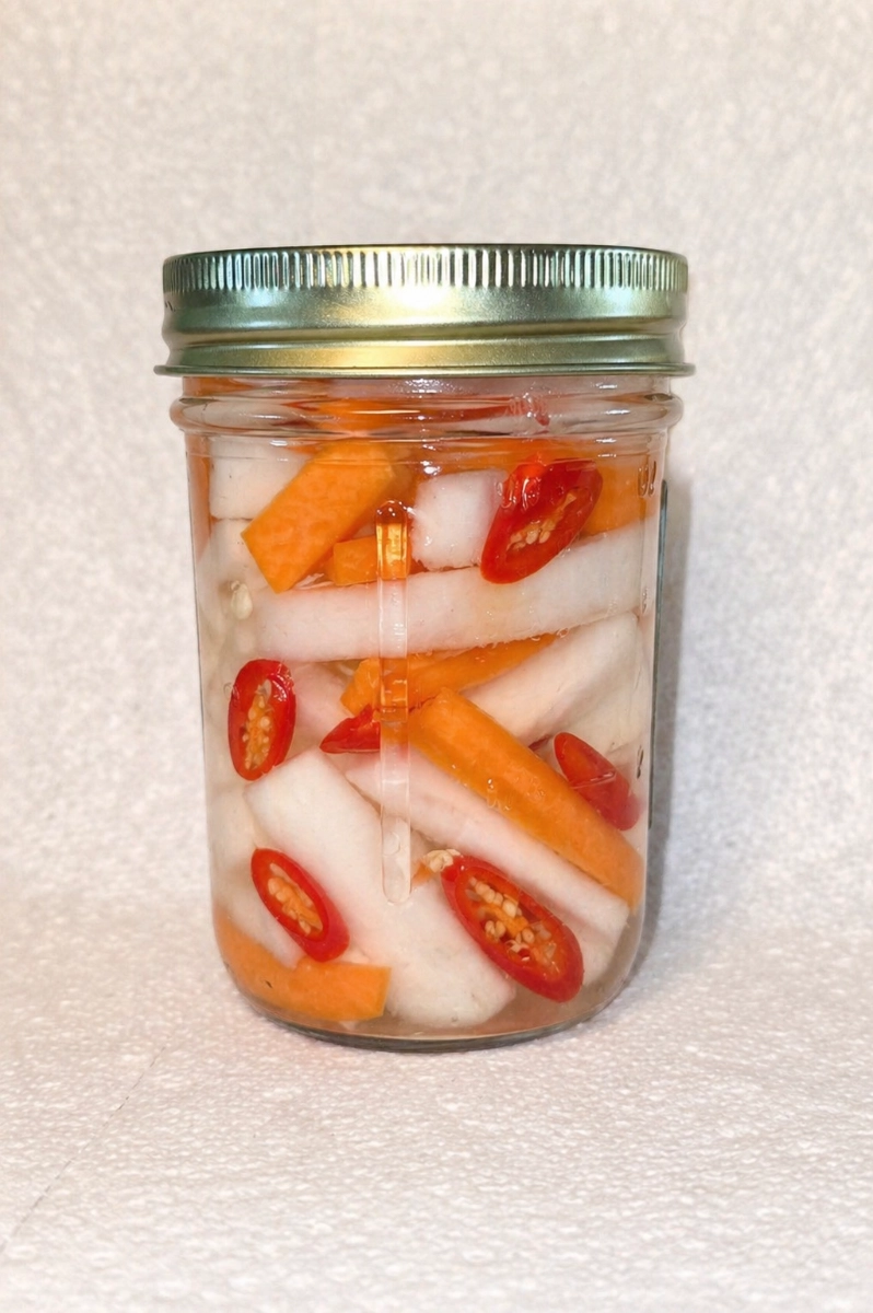 sweet-heat-pickled-daikon-carrots